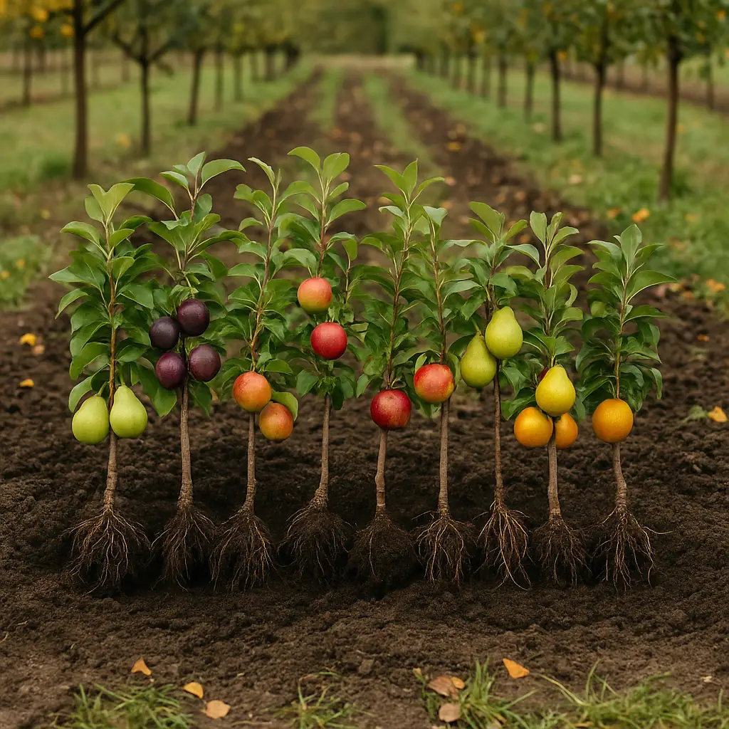 Top 10 des arbres fruitiers à planter à la Sainte-Catherine pour un jardin gourmand
